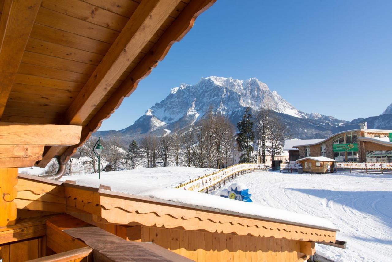 Appartements Schneezauber Lermoos Bagian luar foto